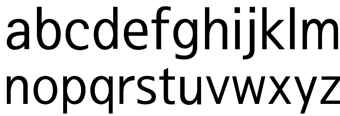 SeoulNamsan CM Font LOWERCASE