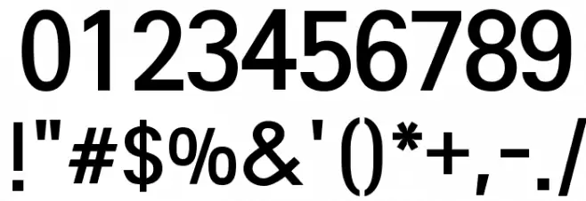 SeoulNamsan EB Font OTHER CHARS