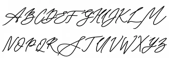 Seoulscript-Bold フォント 大文字