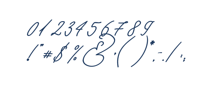 Seoulscript-BoldItalic Other Characters