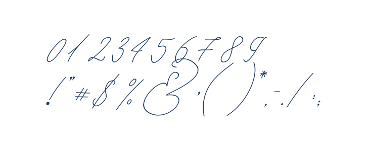 Seoulscript-Italic Other Characters