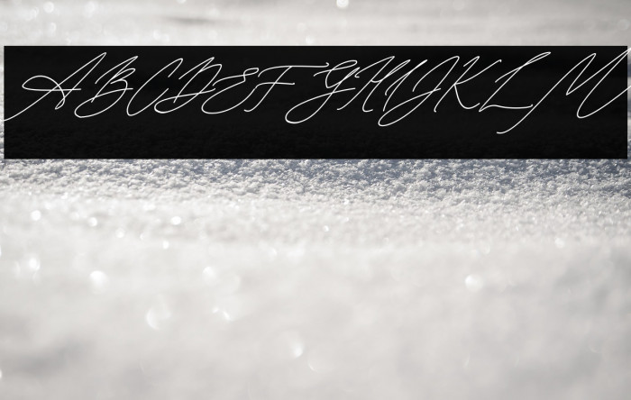 Seoulscript-Italic Example 1