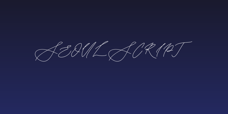 Seoulscript Social Header