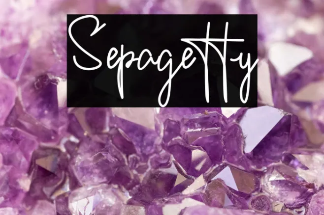 Sepagetty Example 1