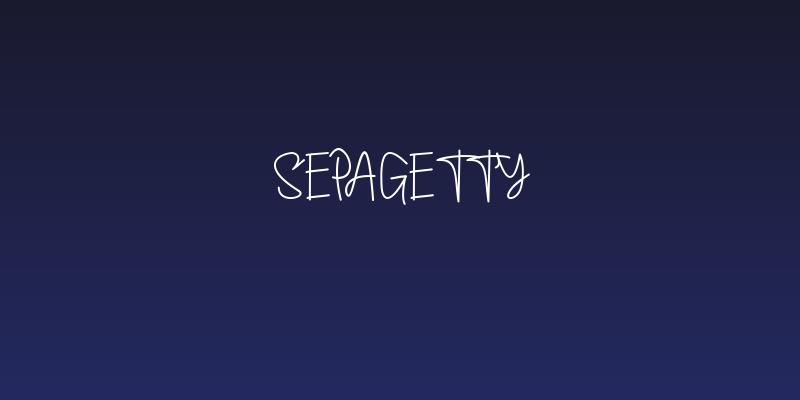 Sepagetty Social Header