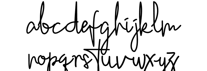 Sepagetty Font LOWERCASE
