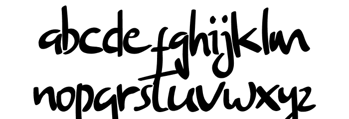 Separate Font Litere mici