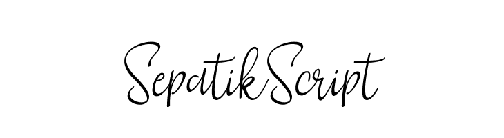 SepatikScript  font caratteri gratis