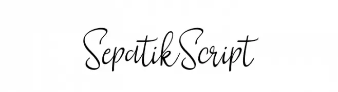 SepatikScript  Скачать бесплатные шрифты