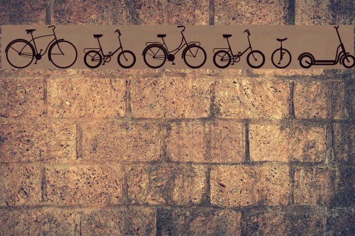 Sepeda Font examples