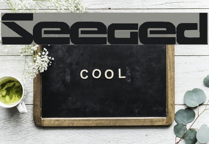 Seperated Font examples