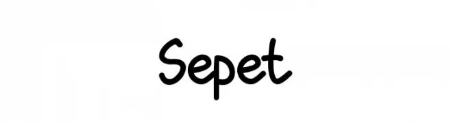 Sepet  Frei Schriftart Herunterladen