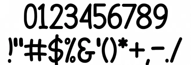 Sepet Font OTHER CHARS