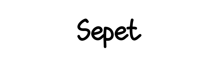 Sepet  免费字体下载