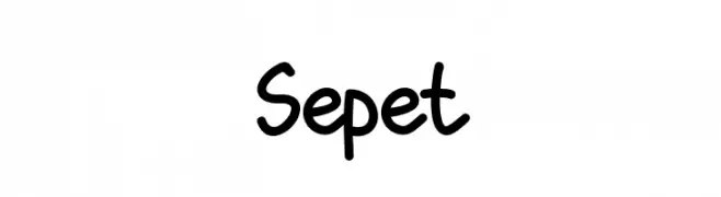 Sepet  नि: शुल्क फ़ॉन्ट्स डाउनलोड