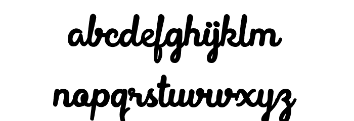 Sepetiba Personal Use Regular Font LOWERCASE