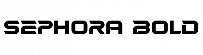 Sephora Bold  Free Fonts Download