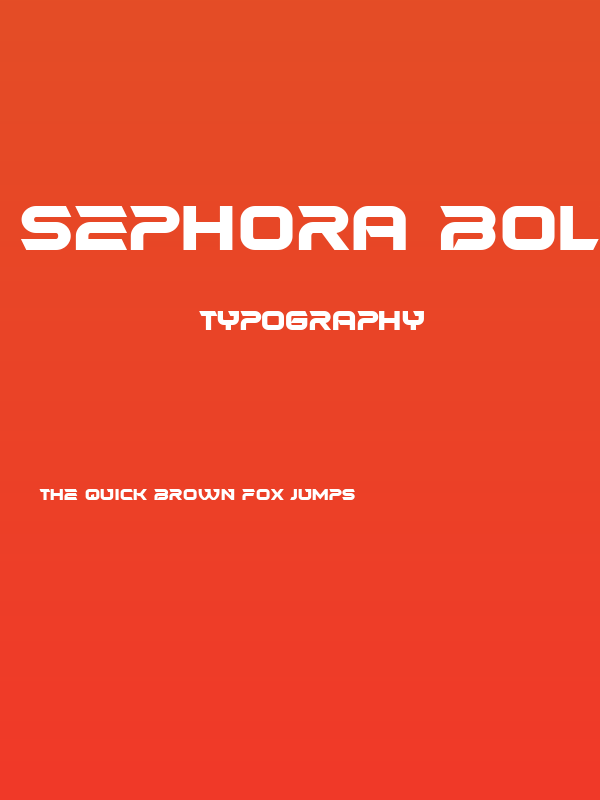 Sephora Bold Poster