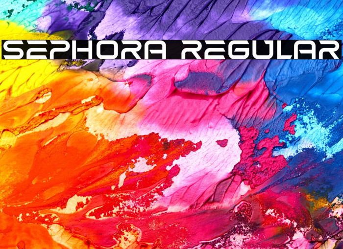 Sephora Regular Example 1