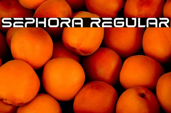 Sephora Regular Example 2