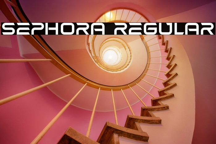 Sephora Regular Example 3