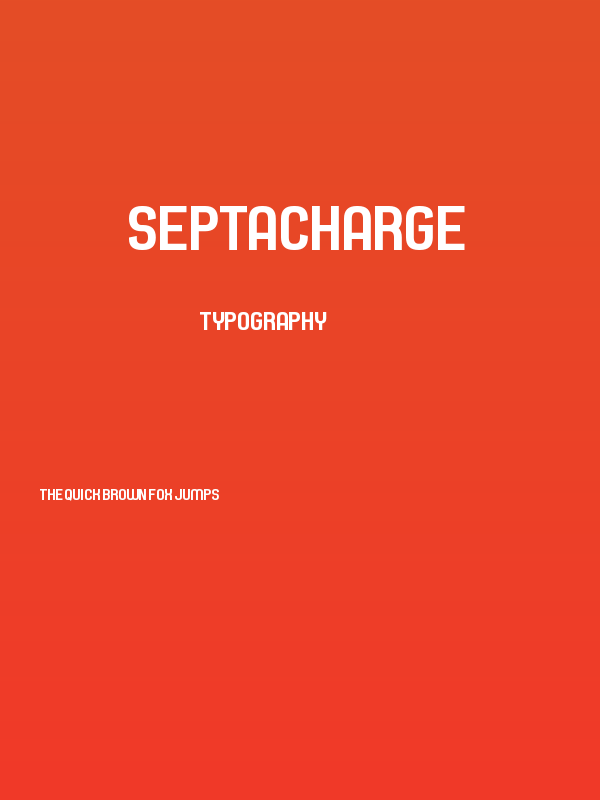 Septacharge Poster