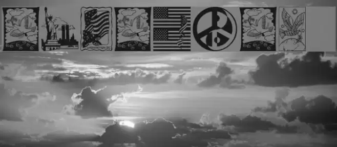 September 11 Font examples