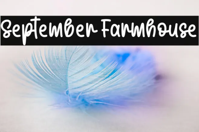 September Farmhouse Example 1