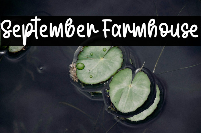 September Farmhouse Example 3