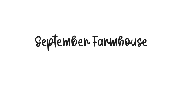 September Farmhouse Logo