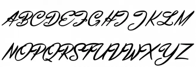 September Five Personal Use Schriftart Groß