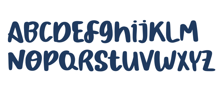 September Rain Uppercase