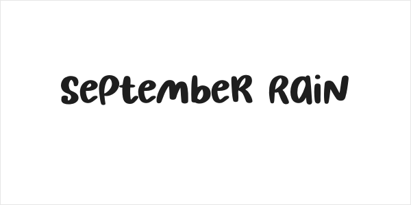 September Rain Logo