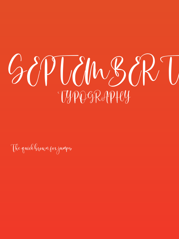 September Twilight Poster