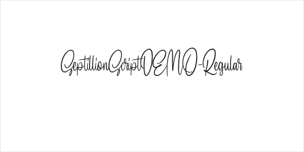 SeptillionScriptDEMO-Regular Logo