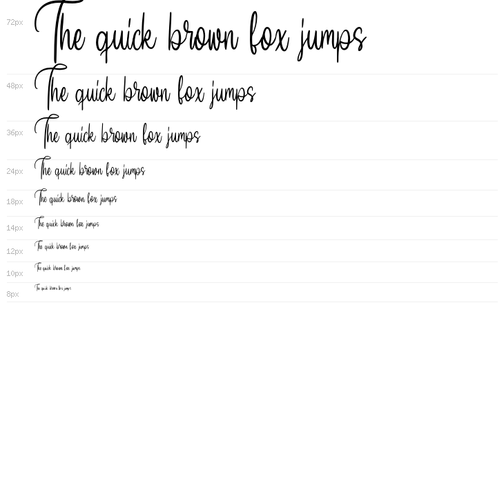 SeptillionScriptDEMO-Regular Waterfall