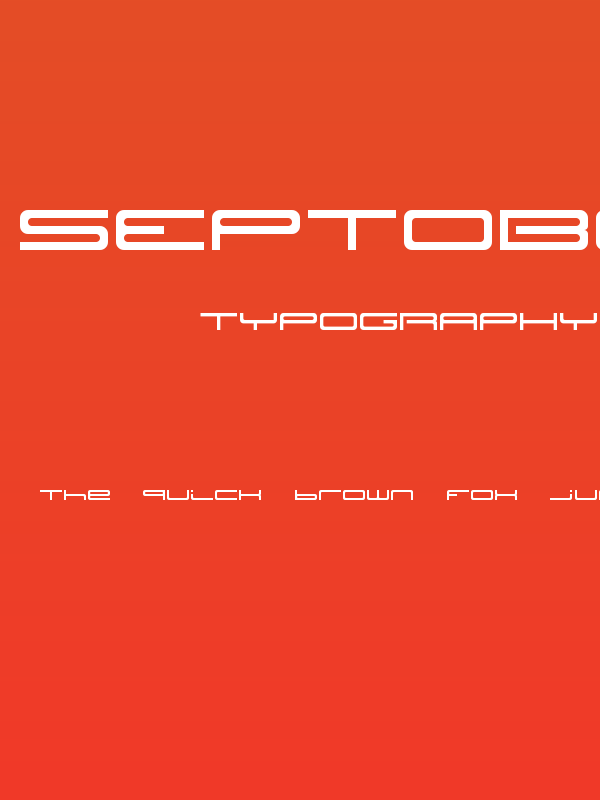 Septober Regular Poster