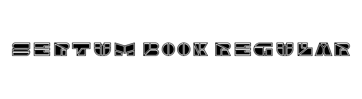 Septum Book Regular  Fuentes Gratis Descargar