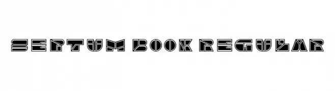 Septum Book Regular  免费字体下载