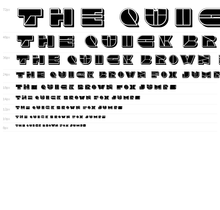 Septum Filled Regular Waterfall