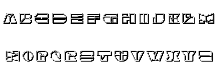 Septum Regular Font LOWERCASE