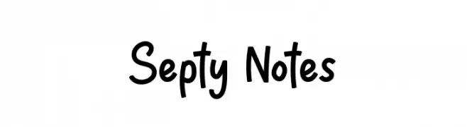 Septy Notes  Fuentes Gratis Descargar