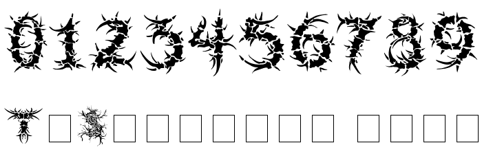 Sepulcra Font OTHER CHARS