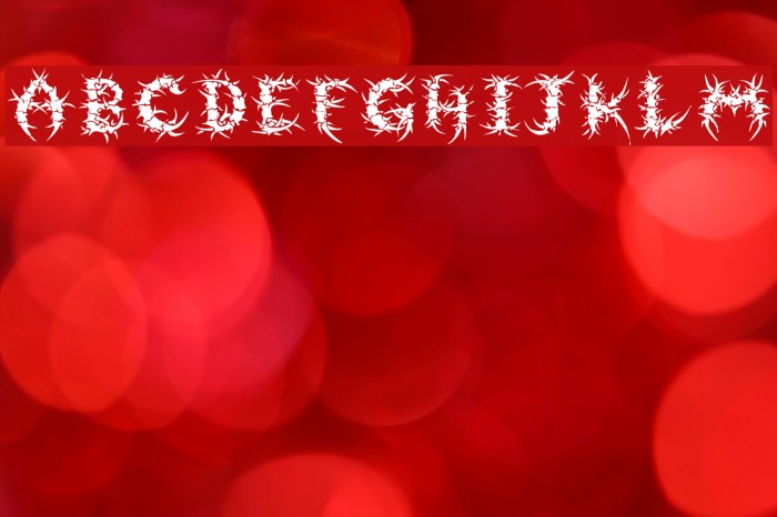 Sepulcra Font examples