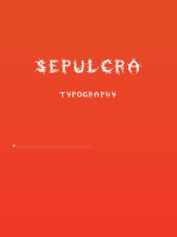 Sepulcra Poster