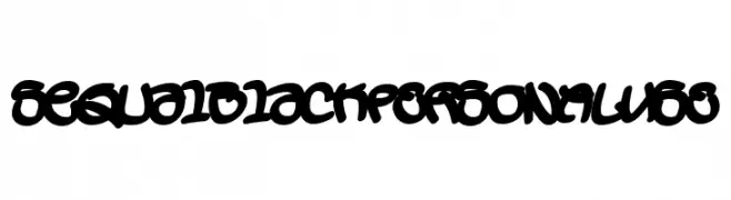 SequalBlackPERSONALUSE  Скачать бесплатные шрифты