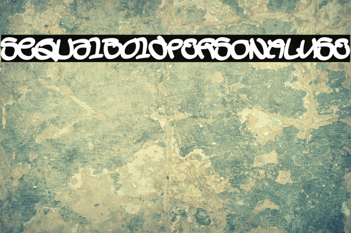 SequalBoldPERSONALUSE Example 3