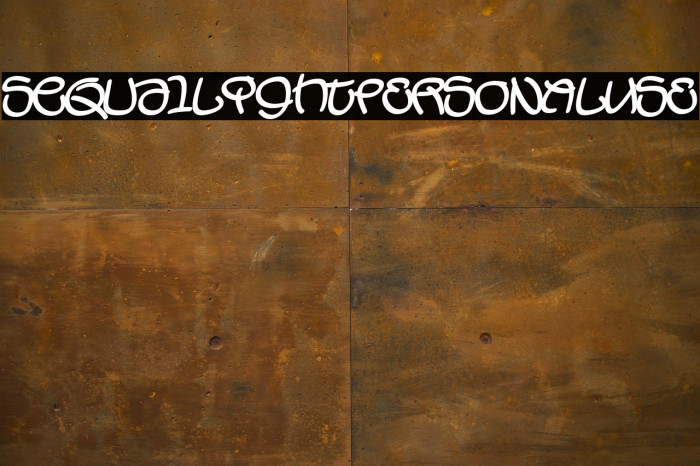 SequalLightPERSONALUSE Example 1
