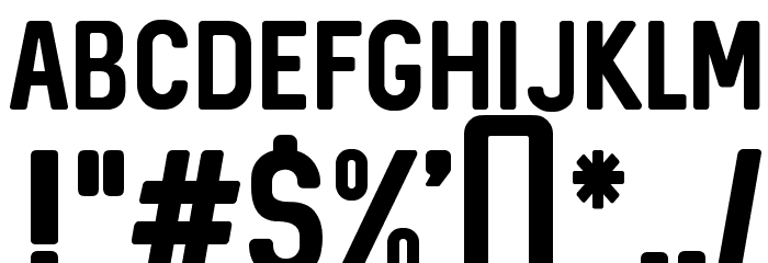 Sequel Font OTHER CHARS