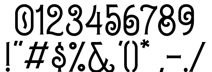 SequentsDEMO Font OTHER CHARS